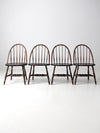 antique wood dining chairs set of 4