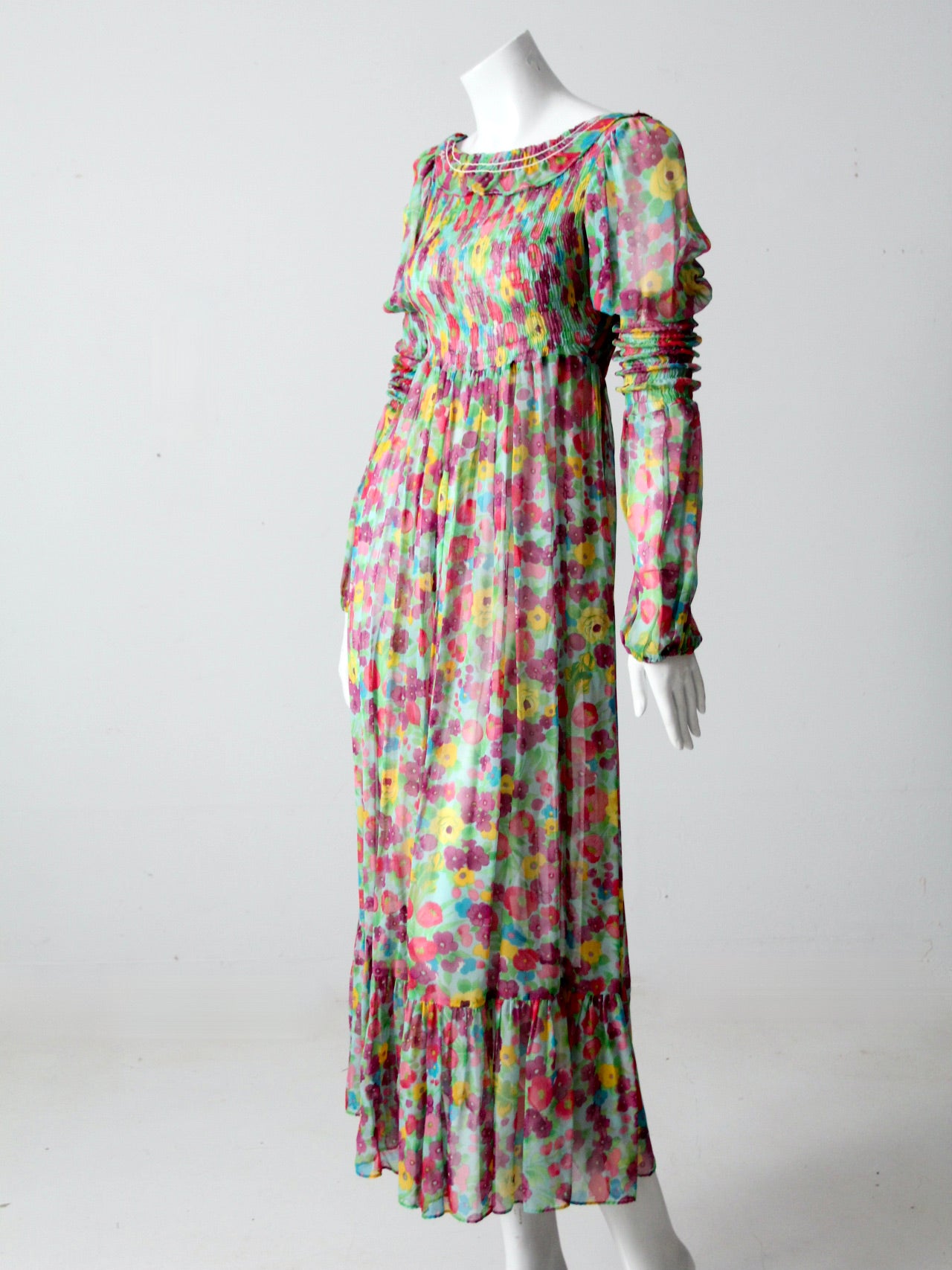 vintage 70s Young Edwardian dress