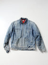 vintage distressed Osh Kosh denim work jacket