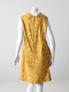 vintage 60s paisley print dress