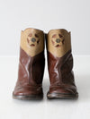 vintage 50s kid's cowboy boots