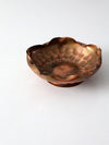 vintage Gregorian copper bowl