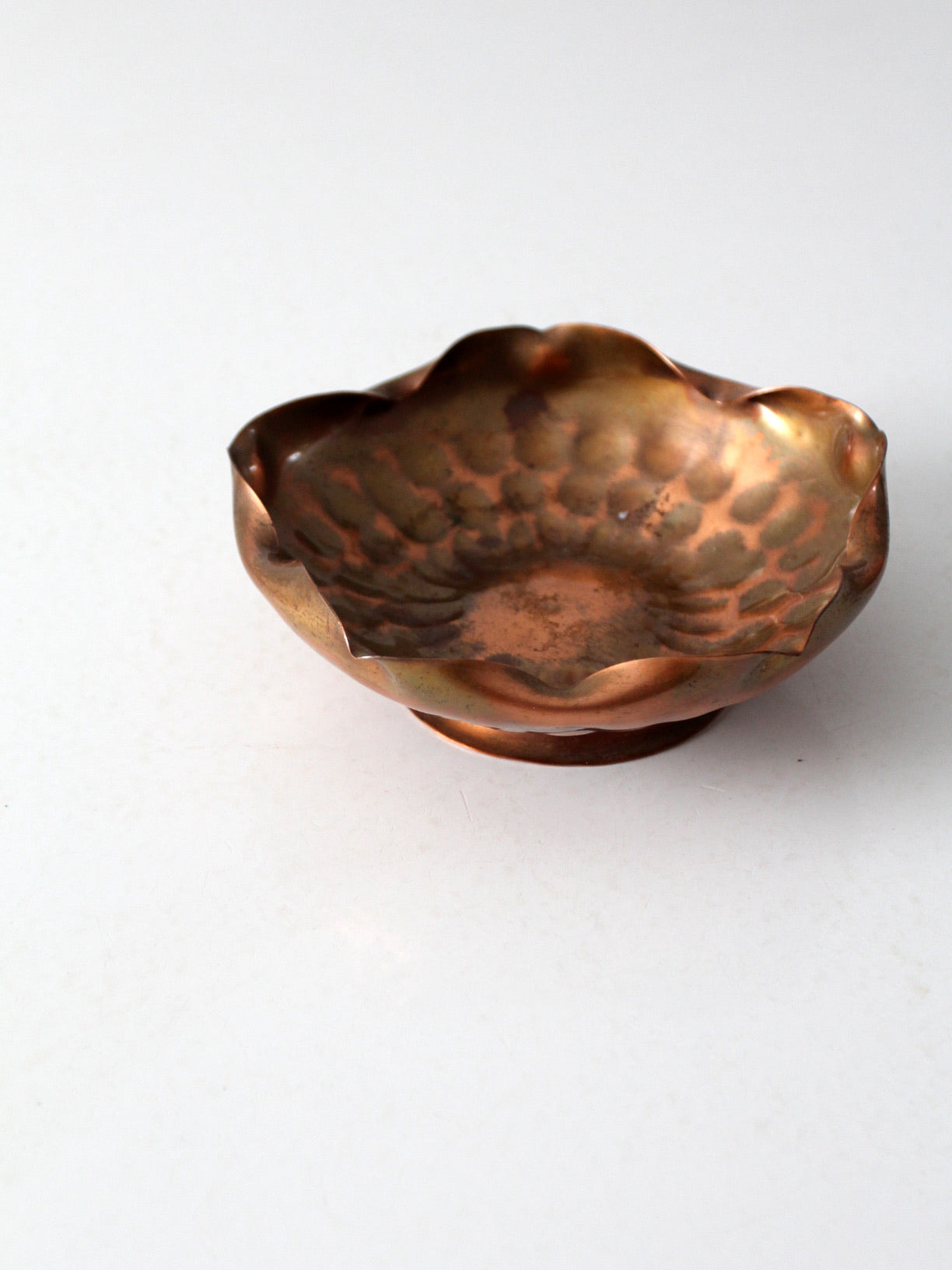 vintage Gregorian copper bowl