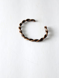 vintage copper cuff