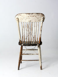 antique spindle back chair