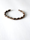 vintage copper cuff