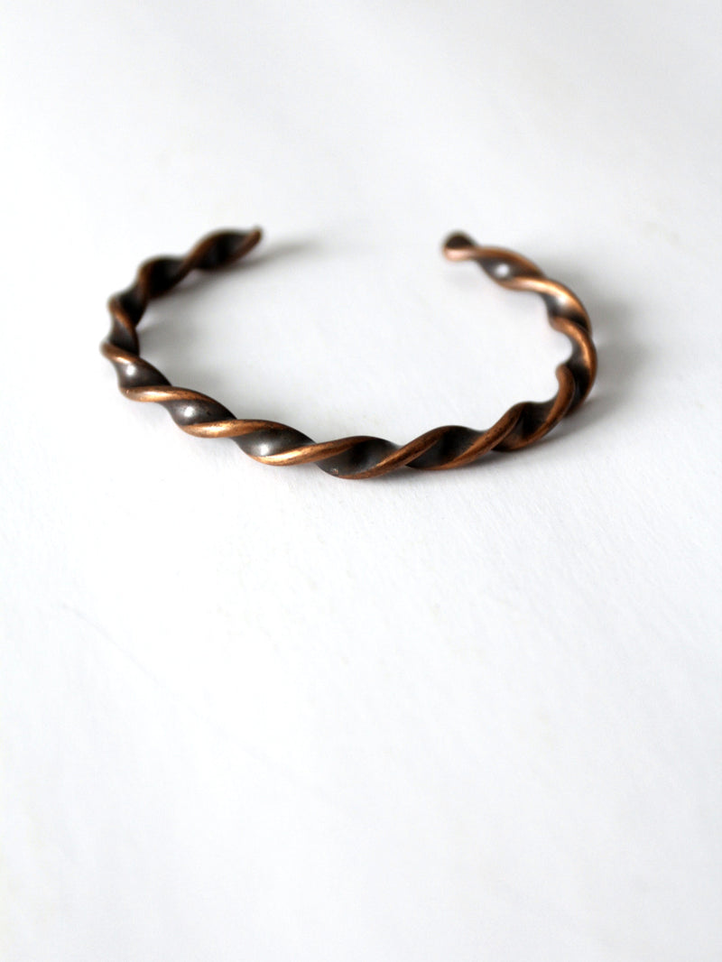 vintage copper cuff