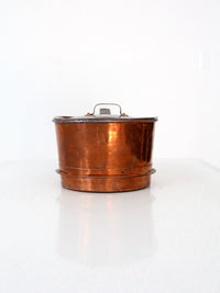 antique copper pot