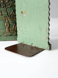 vintage Syroco bookends