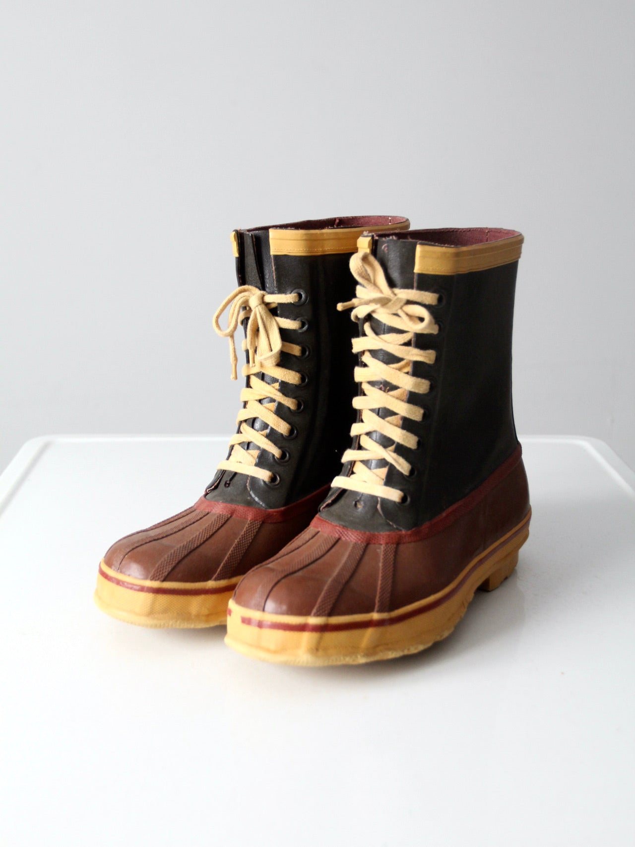 Boots Mens Vintage Snowmobile Boots Vintage Explorers Rubber Boots