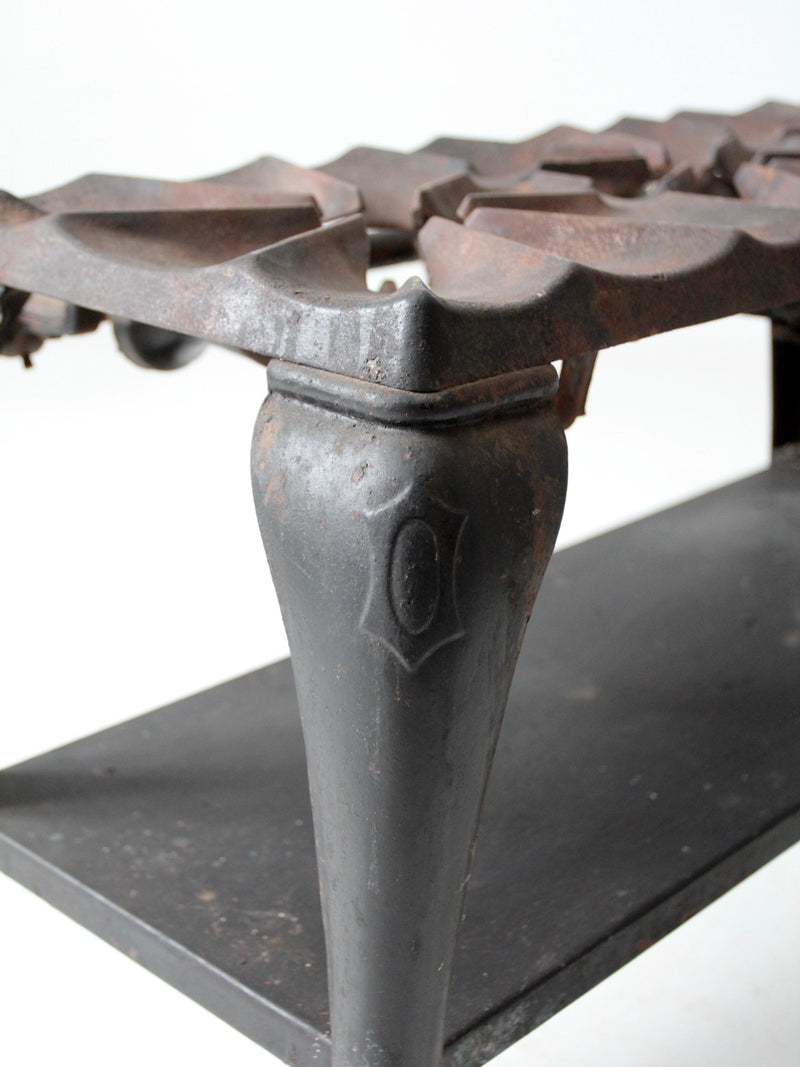 antique cast iron stove