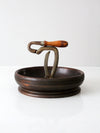 antique nut cracker bowl