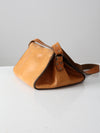 vintage 70s leather bag