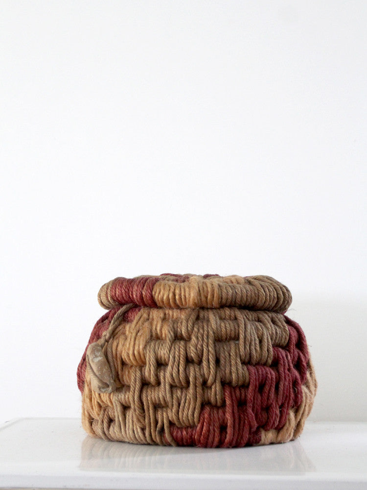 vintage native basket