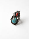 vintage 70s turquoise ring