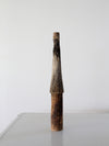 antique wood electric peg post