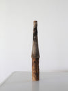 antique wood electric peg post