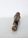 antique wood electric peg post