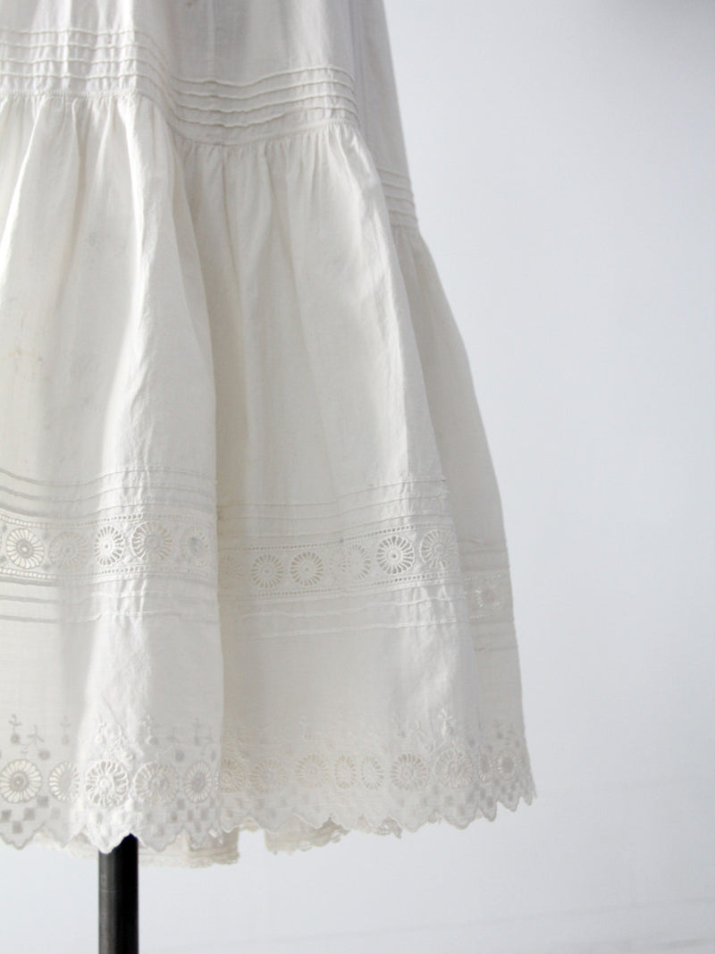 antique Victorian skirt petticoat