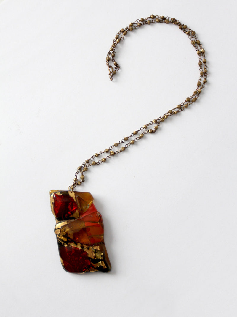 1960s pendant necklace