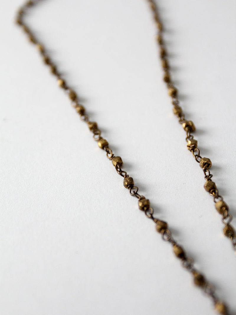vintage 60s pendant necklace