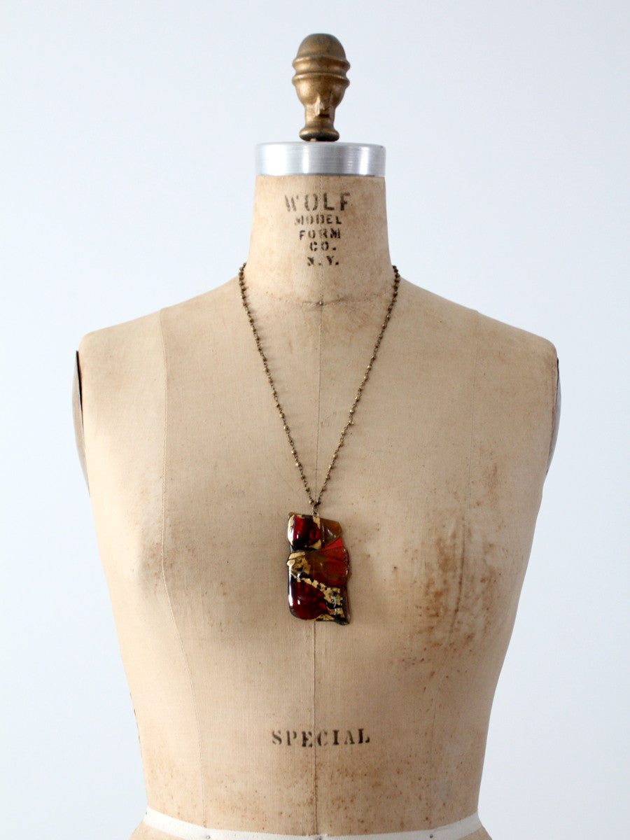 1960s pendant necklace