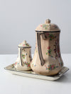 vintage Japanese porcelain tea set