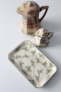 vintage Japanese porcelain tea set