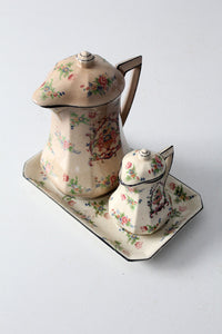 vintage Japanese porcelain tea set