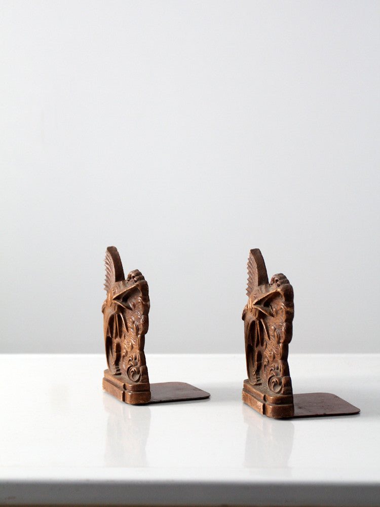 vintage Syroco book ends