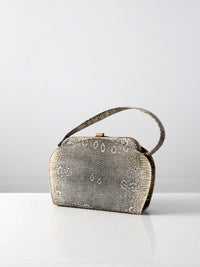 vintage lizard skin bag