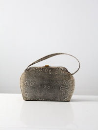 vintage lizard skin bag