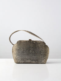 vintage lizard skin bag