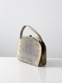 vintage lizard skin bag
