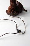 vintage burl wood lamp