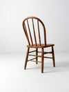 antique primitive spindle back chair