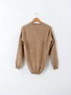 vintage 70s alpaca sweater