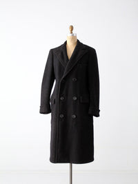 vintage 30s JC Penney Co. men's wool top coat