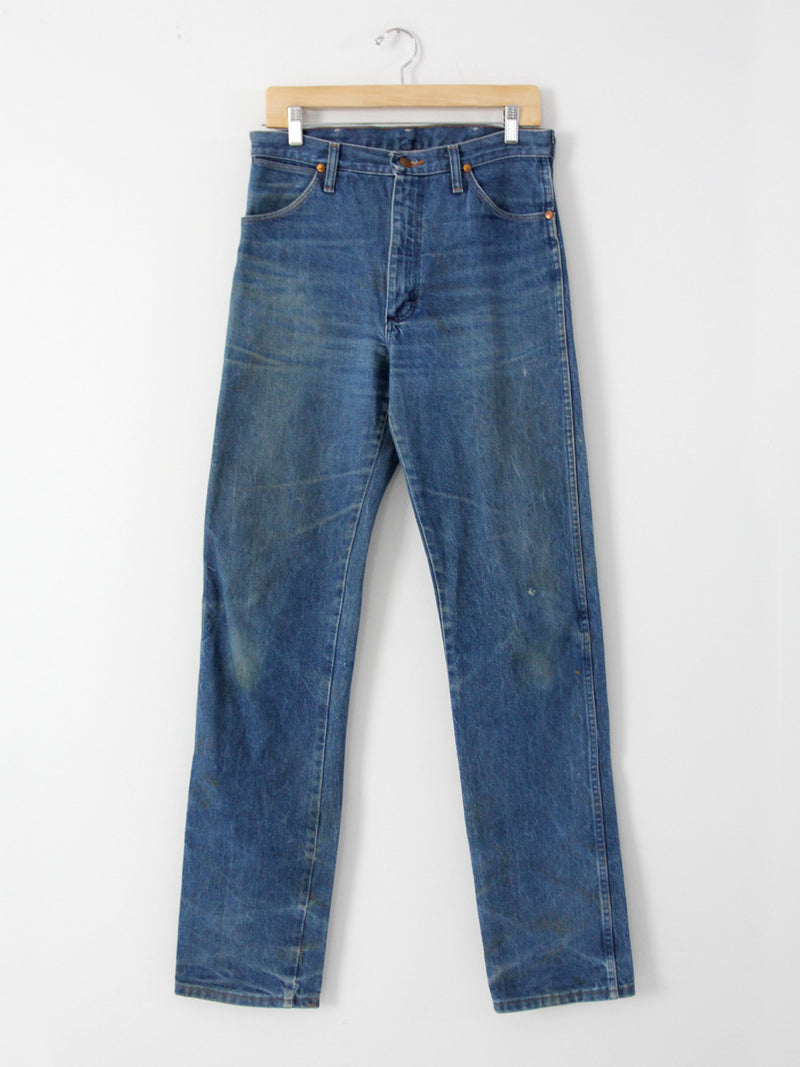 vintage Wrangler cowboy cut denim jeans