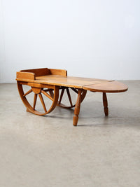 vintage Monterey style ranch table