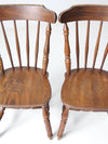 vintage oak dining chairs set of 4