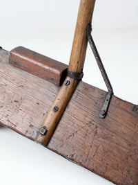 antique primitive farm tool