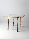 antique drop leaf table