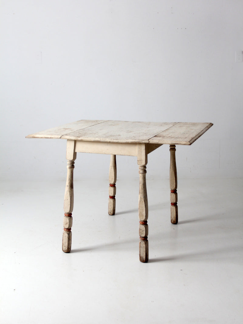 antique drop leaf table