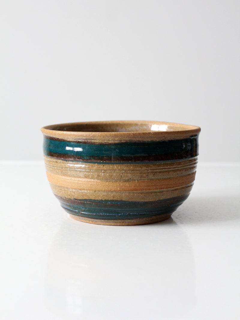 vintage studio pottery bowl