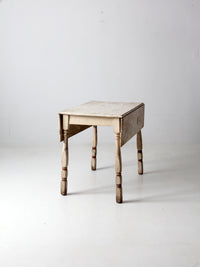 antique drop leaf table