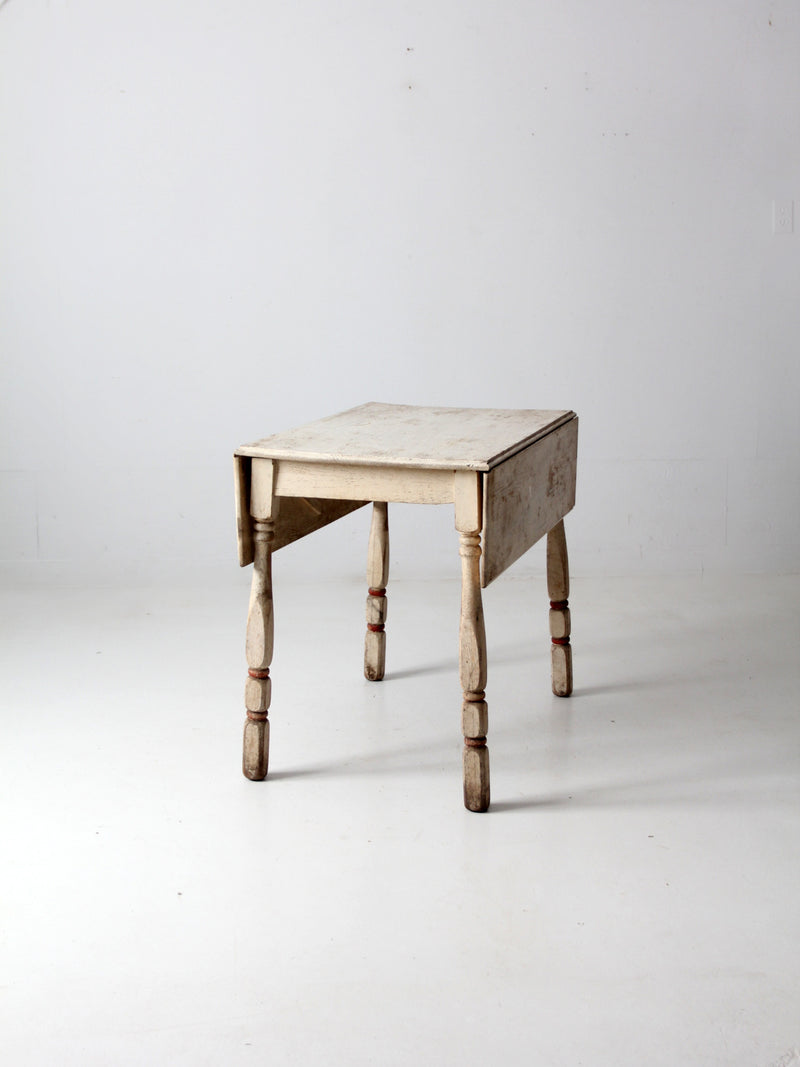 antique drop leaf table