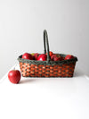 vintage wicker basket