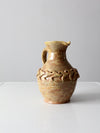 vintage studio pottery pitcher