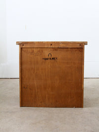 vintage Monterey dresser